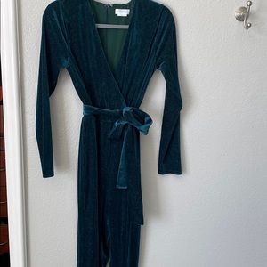 Lovers and Friends Green Jumpsuit